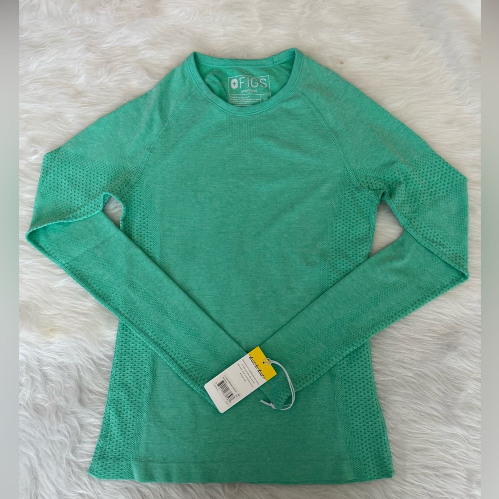 figs salta seamless longsleeve underscrub XS